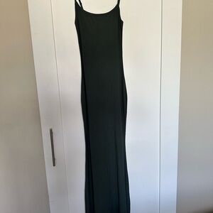 Elegant Charcoal SKIMS Maxi Dress